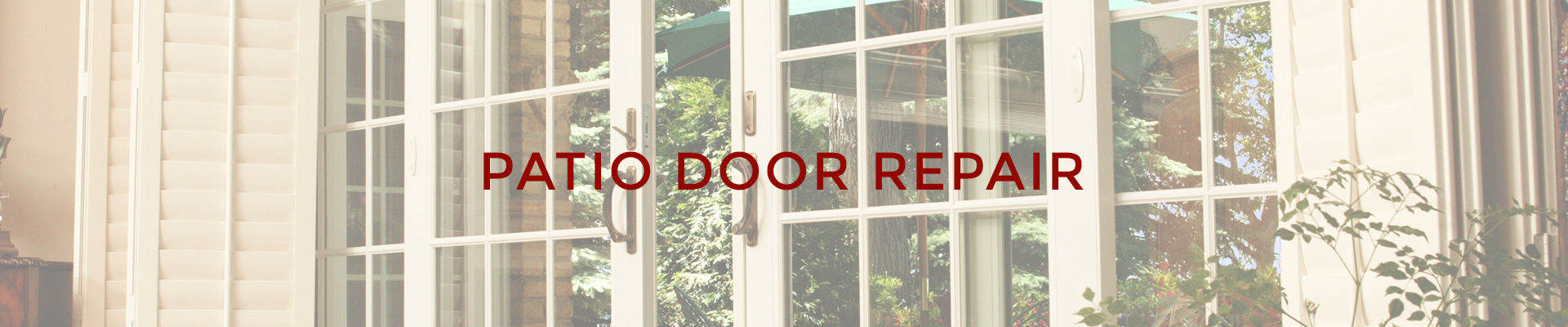 patio door banner